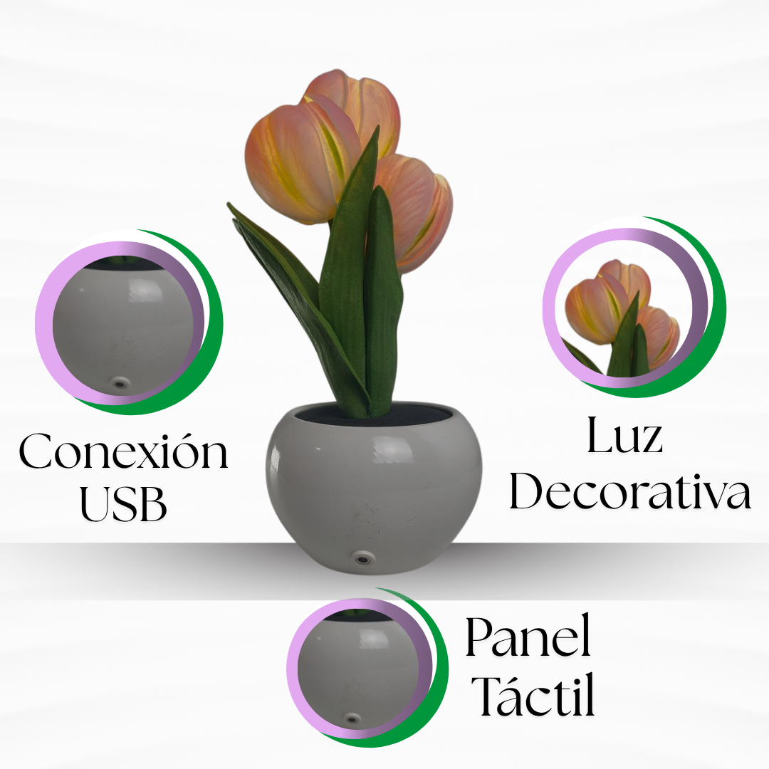 Lámpara Tulipán